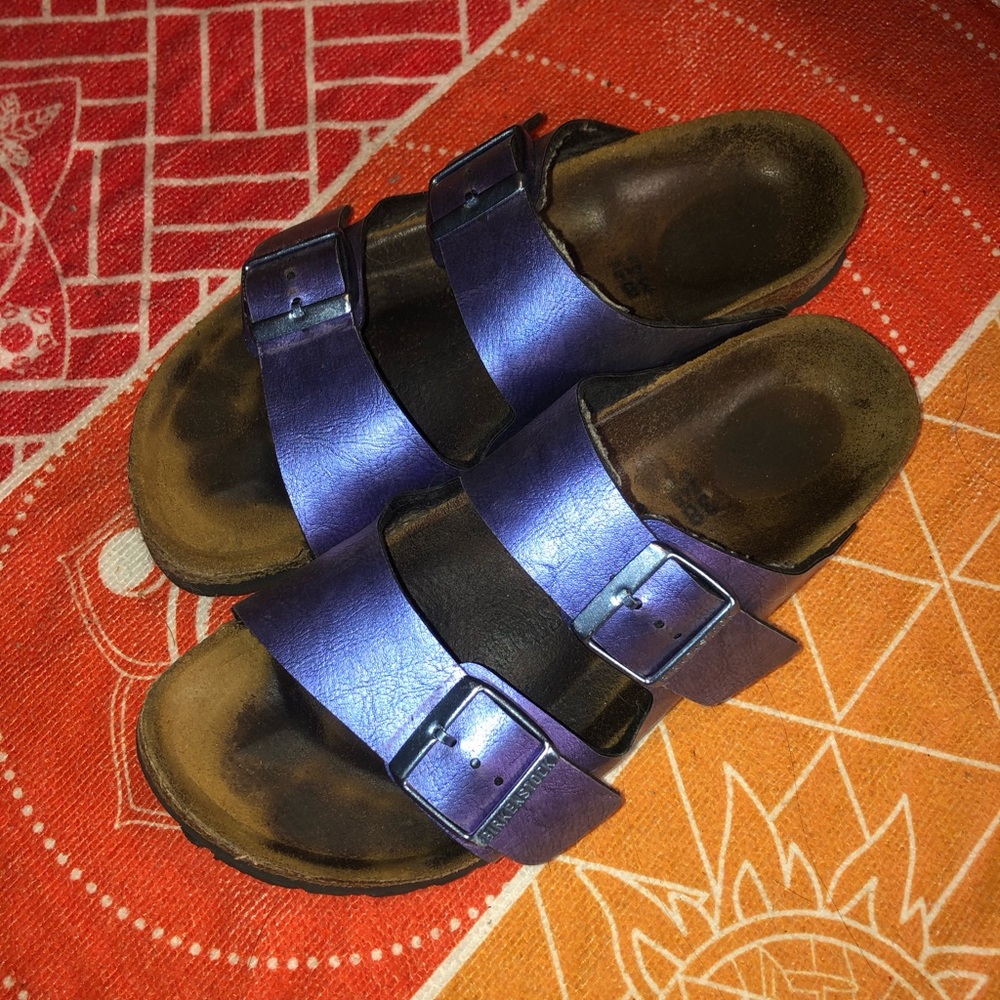 Birkenstock Arizona Gem Violet sandals